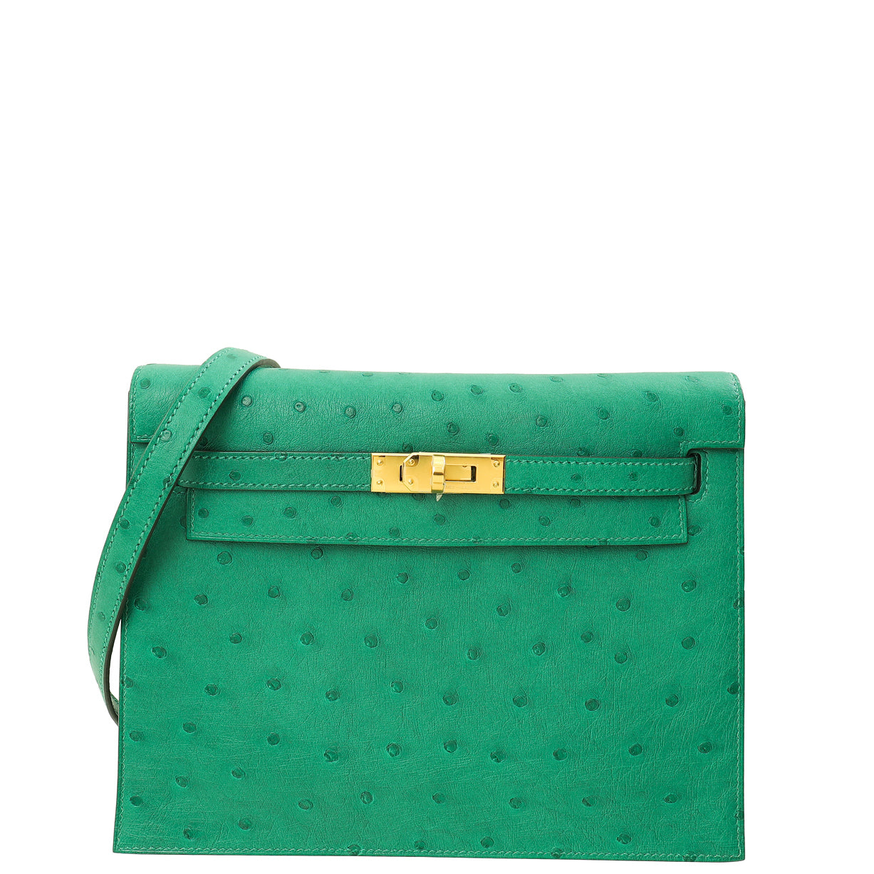 Hermes Vert Vertigo Kelly Danse II Belt Bag