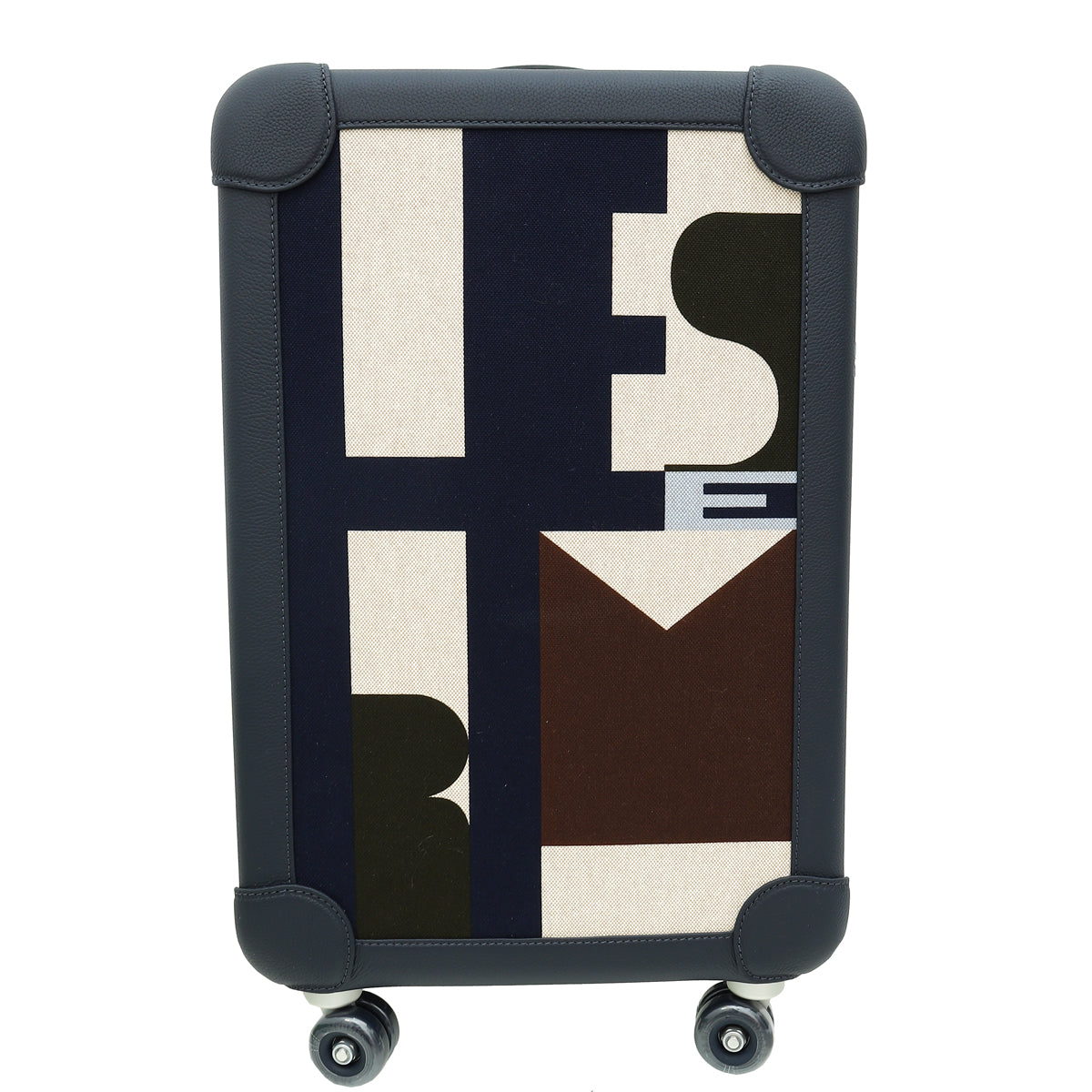 Hermes Indigo R.M.S Cabin Suitcase