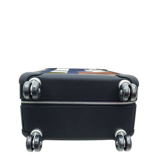 Hermes Indigo R.M.S Cabin Suitcase