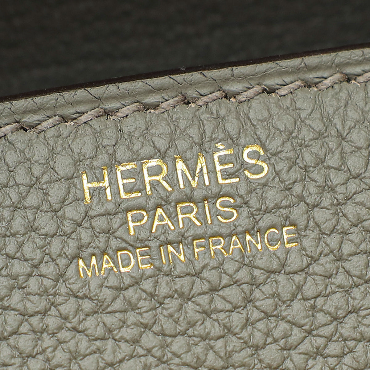Hermes Etain Retourne Birkin 30 Bag