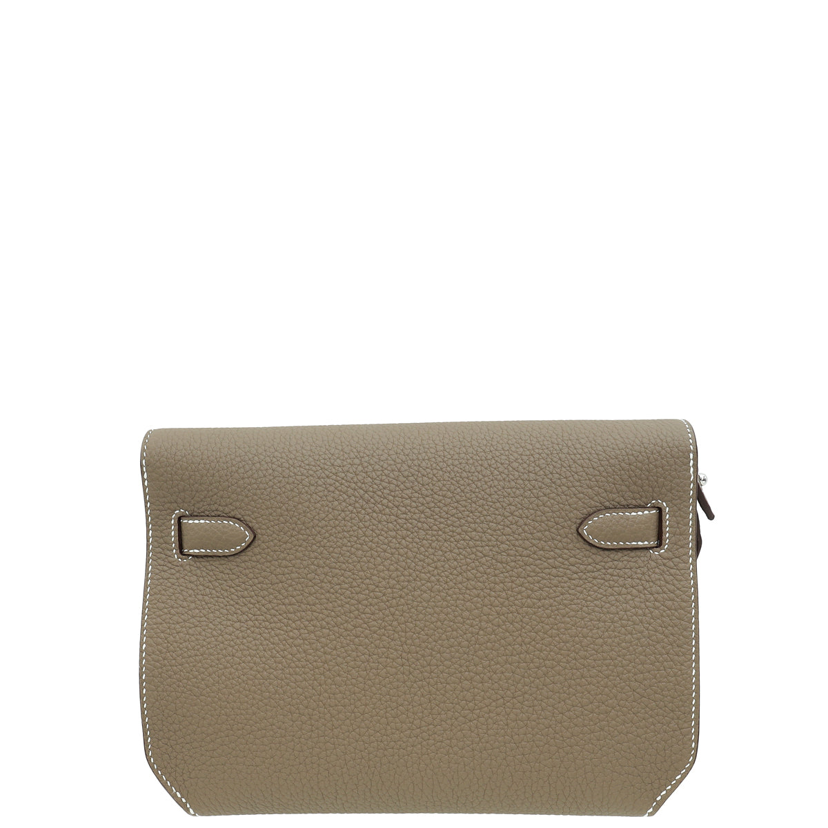 Hermes Etoupe Kelly Depeches 25 Pouch-Hermes-THE CLOSET