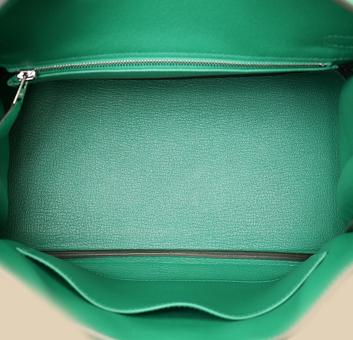Hermes Vert Vertigo Birkin 25 Retourne Bag-Hermes-THE CLOSET