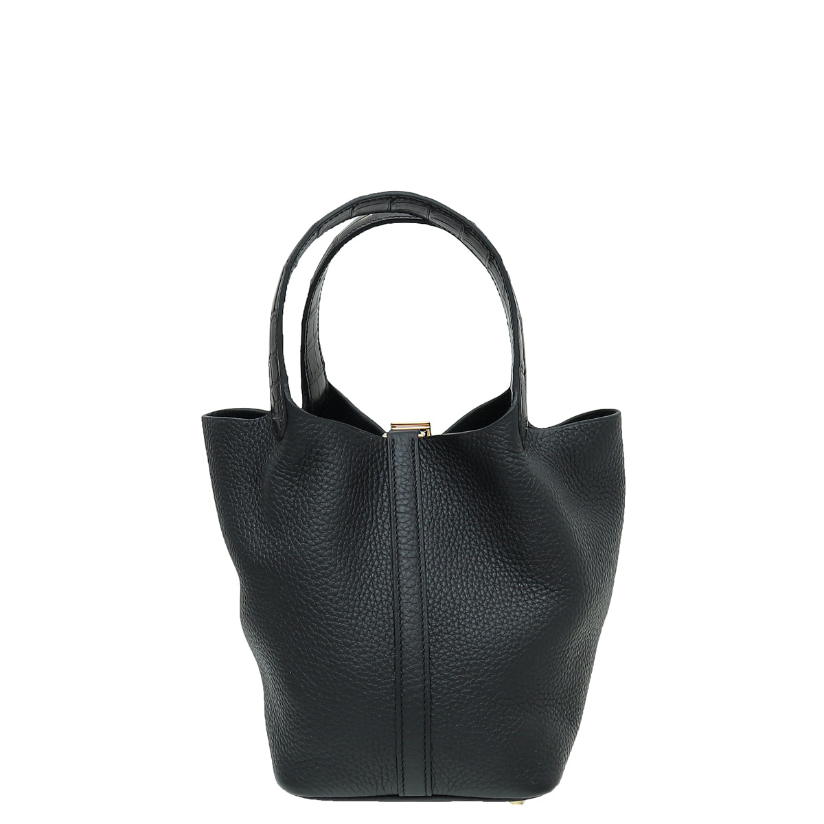 Hermes Noir Picotin Lock 18 Touch Bag-Hermes-THE CLOSET