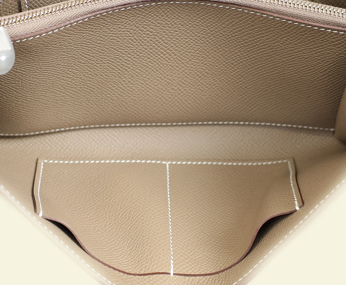 Hermes Etoupe Kelly To Go Wallet