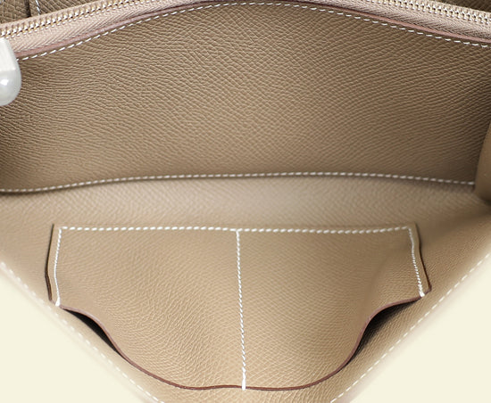 Hermes Etoupe Kelly To Go Wallet