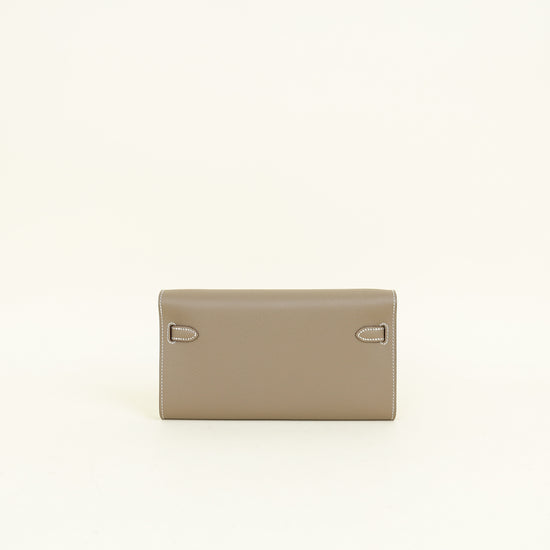 Hermes Etoupe Kelly To Go Wallet