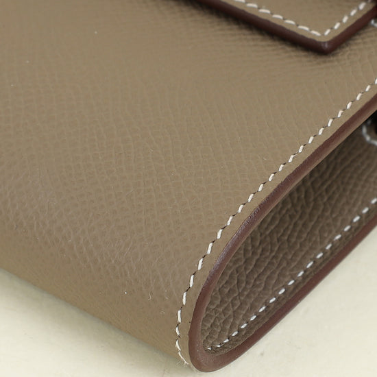Hermes Etoupe Kelly To Go Wallet