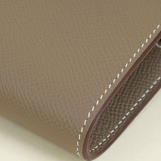 Hermes Etoupe Kelly To Go Wallet