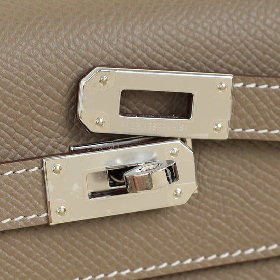 Hermes Etoupe Kelly To Go Wallet