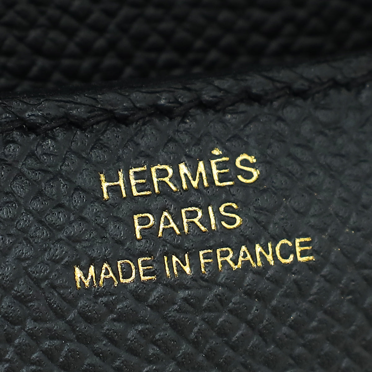 Hermes Noir Constance III Mini 18 Bag