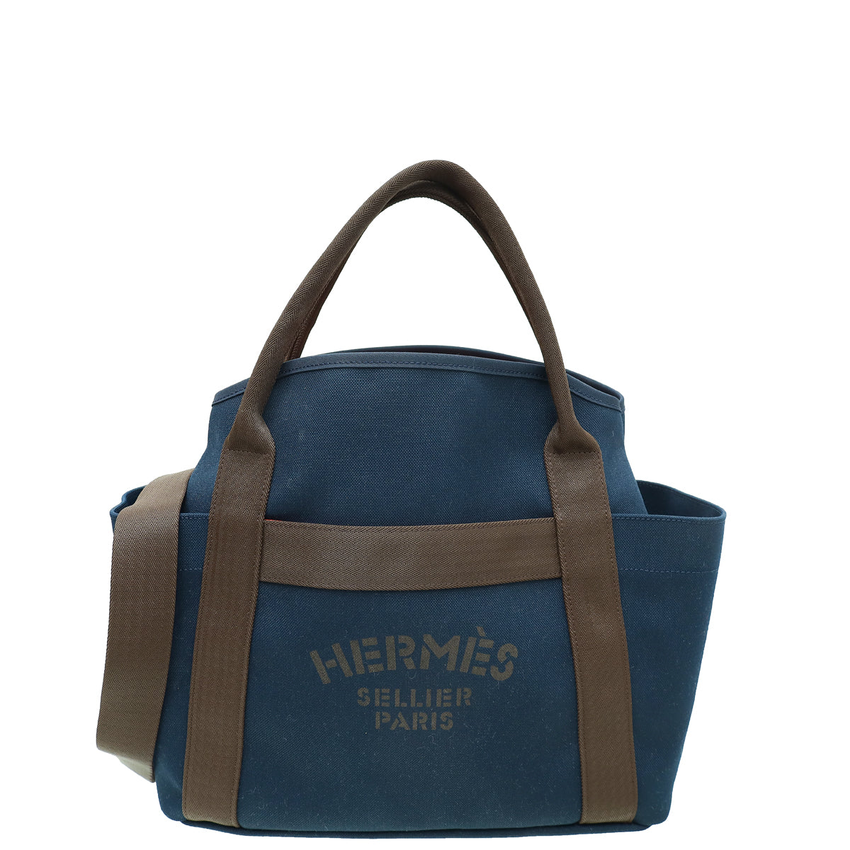 Hermes Bicolor The Grooming Bag-Hermes-THE CLOSET