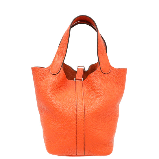 Hermes Feu Picotin Lock 18 Bag