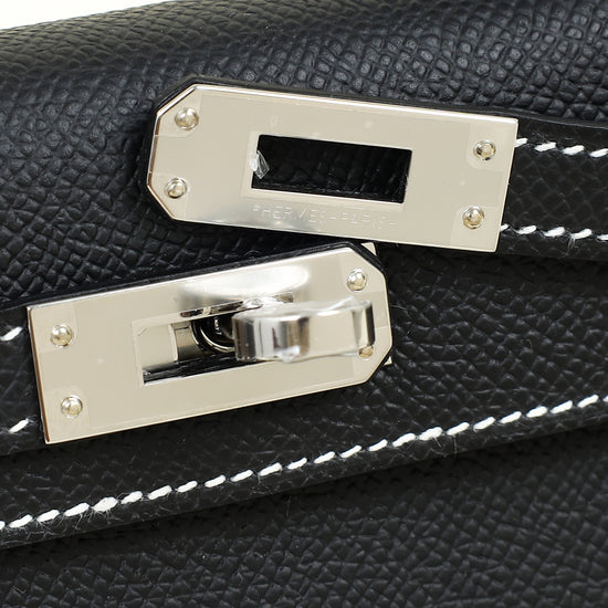 Hermes Noir HSS Mini Kelly Bag