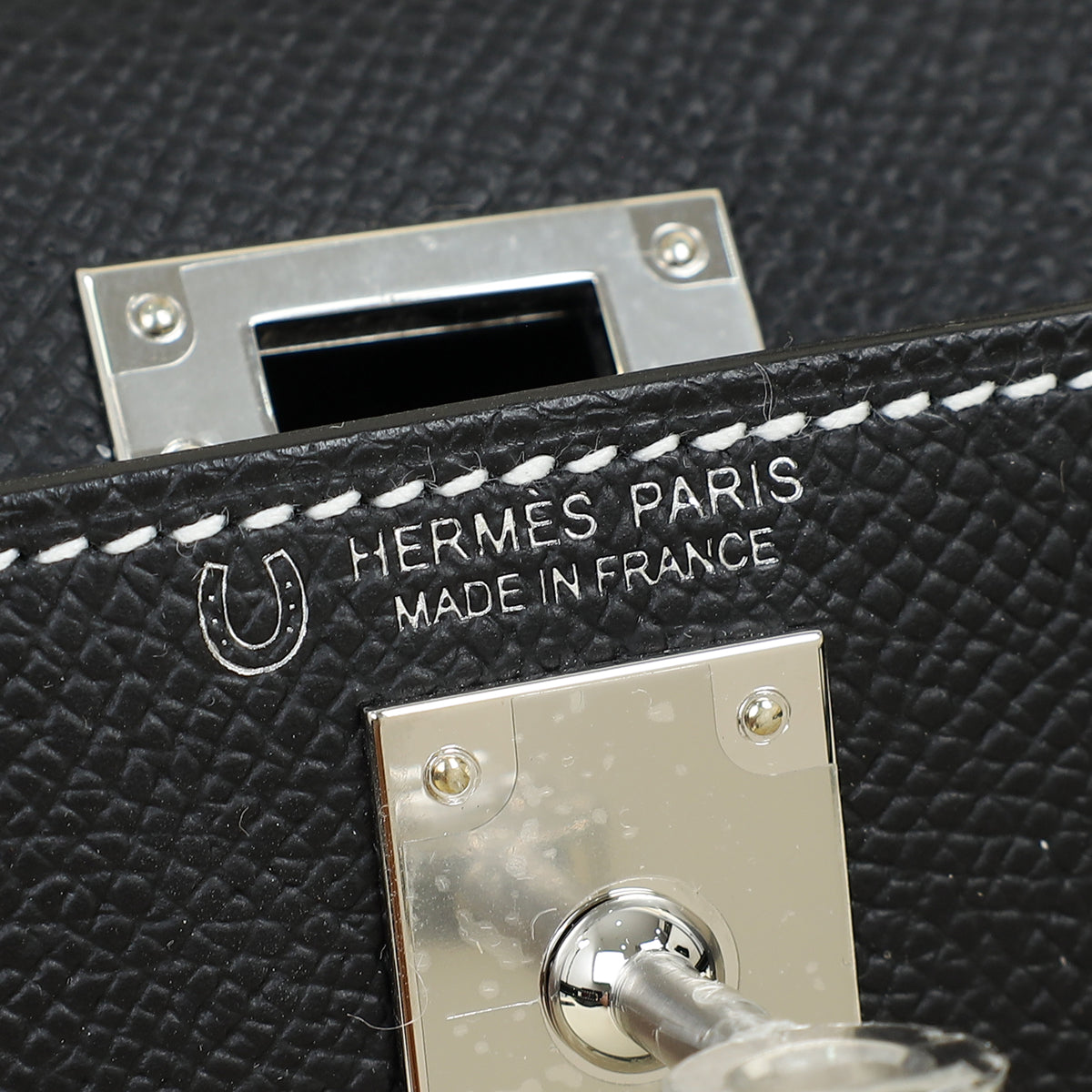 Hermes Noir HSS Mini Kelly Bag