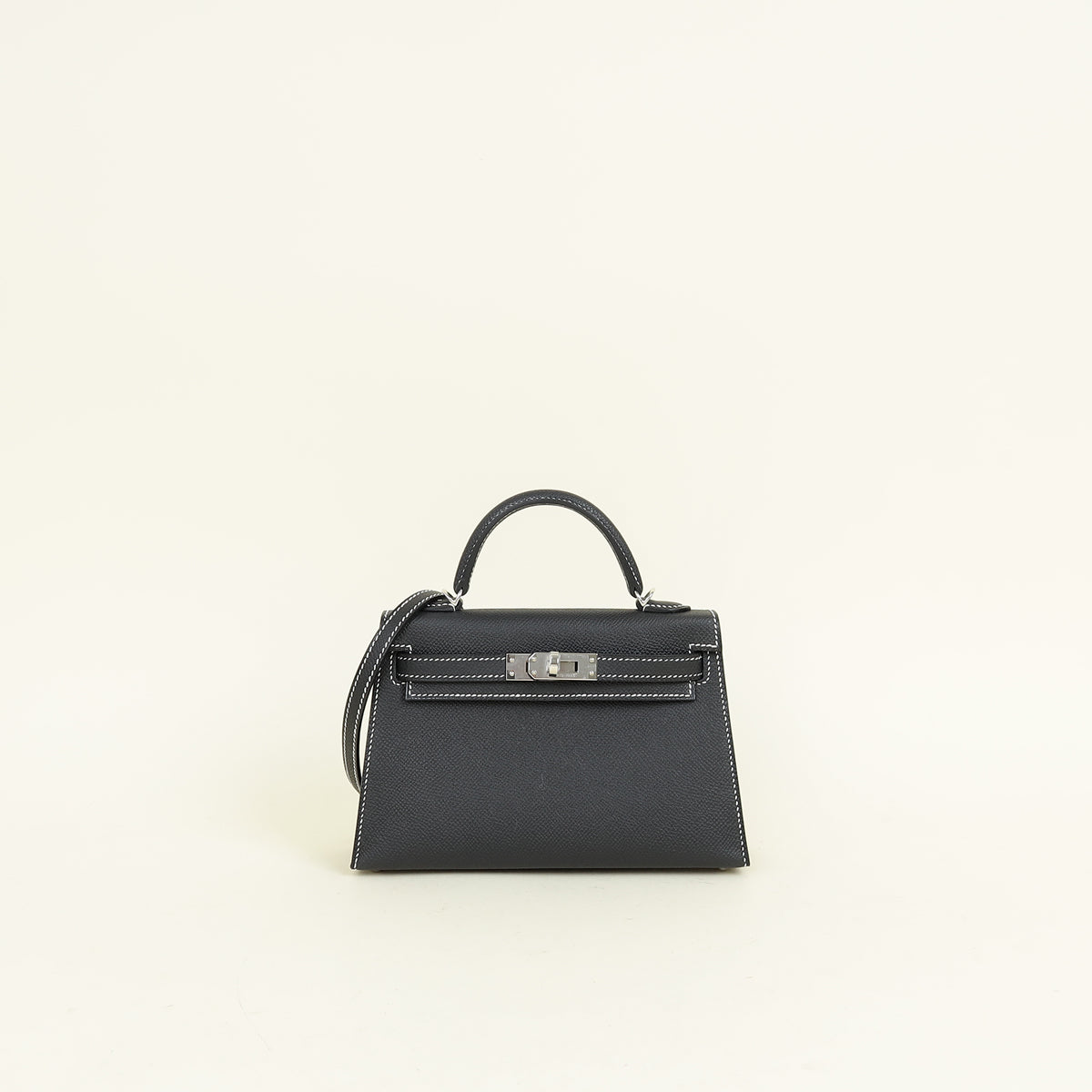Hermes Noir HSS Mini Kelly Bag