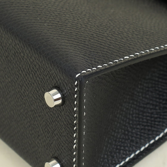 Hermes Noir HSS Mini Kelly Bag