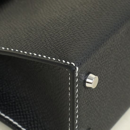 Hermes Noir HSS Mini Kelly Bag