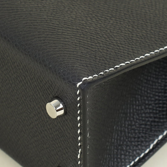 Hermes Noir HSS Mini Kelly Bag