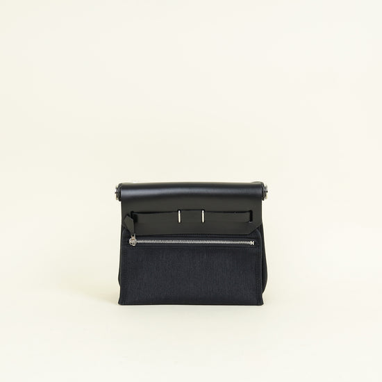 Hermes Noir Herbag Zip 20 Bag