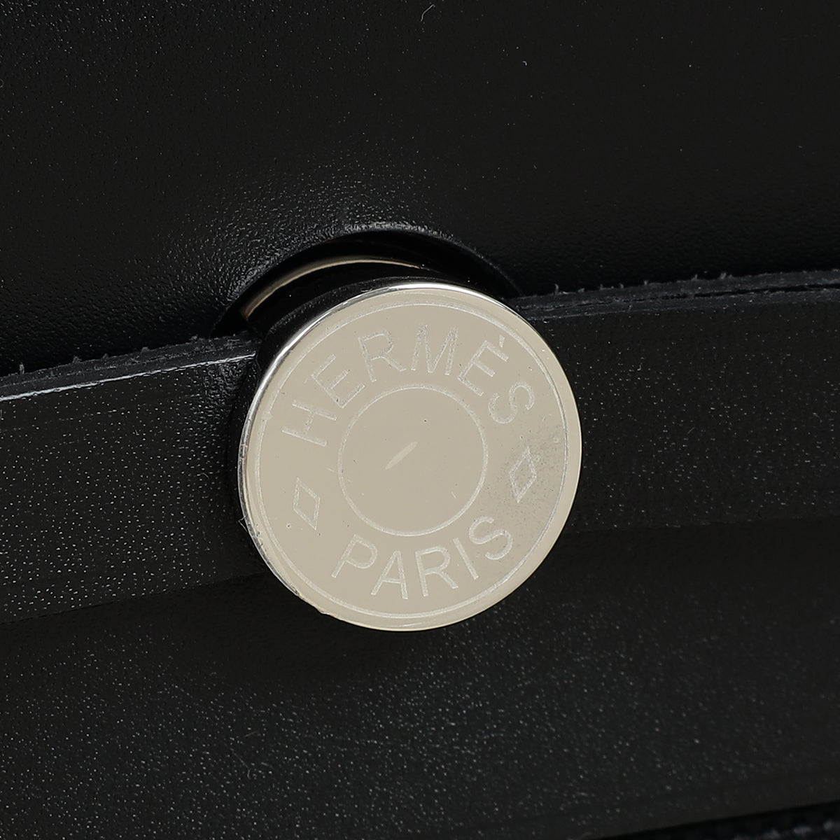Hermes Noir Herbag Zip 20 Bag