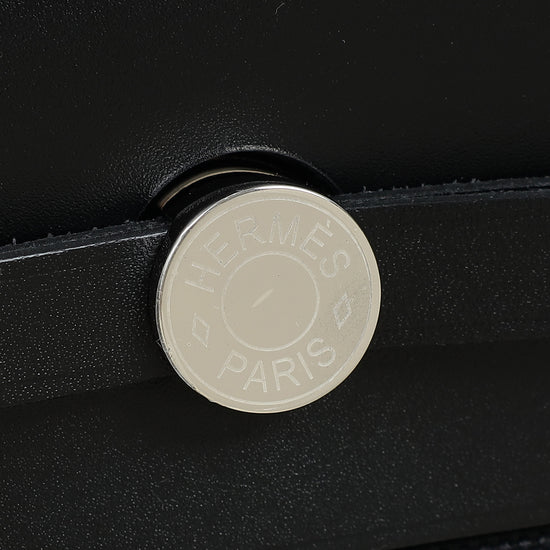 Hermes Noir Herbag Zip 20 Bag