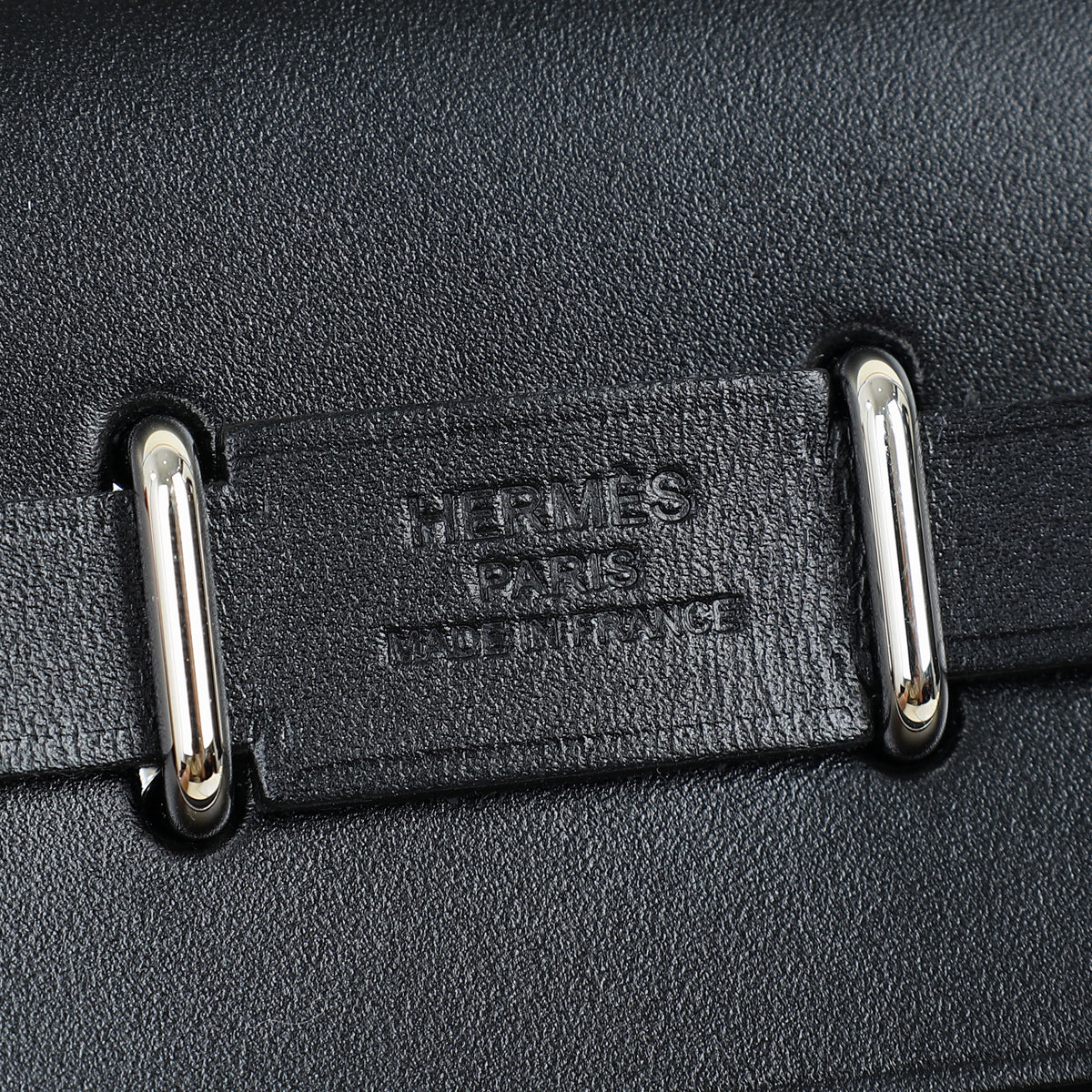 Hermes Noir Herbag Zip 20 Bag