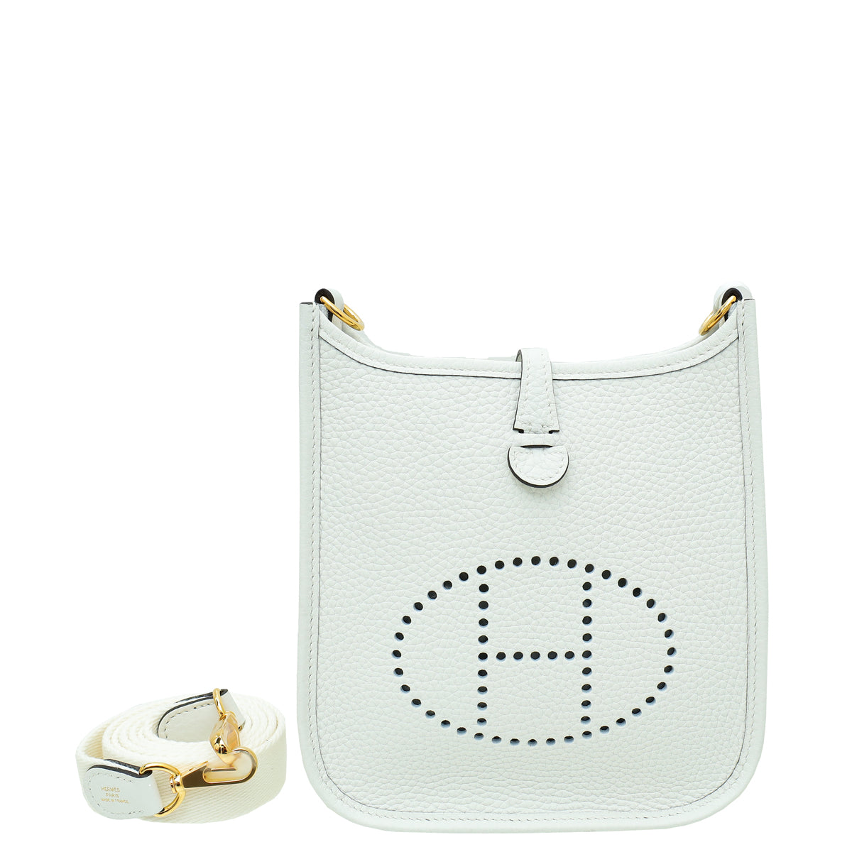 Hermes Blanc Evelyne 16 TPM Bag-Hermes-THE CLOSET