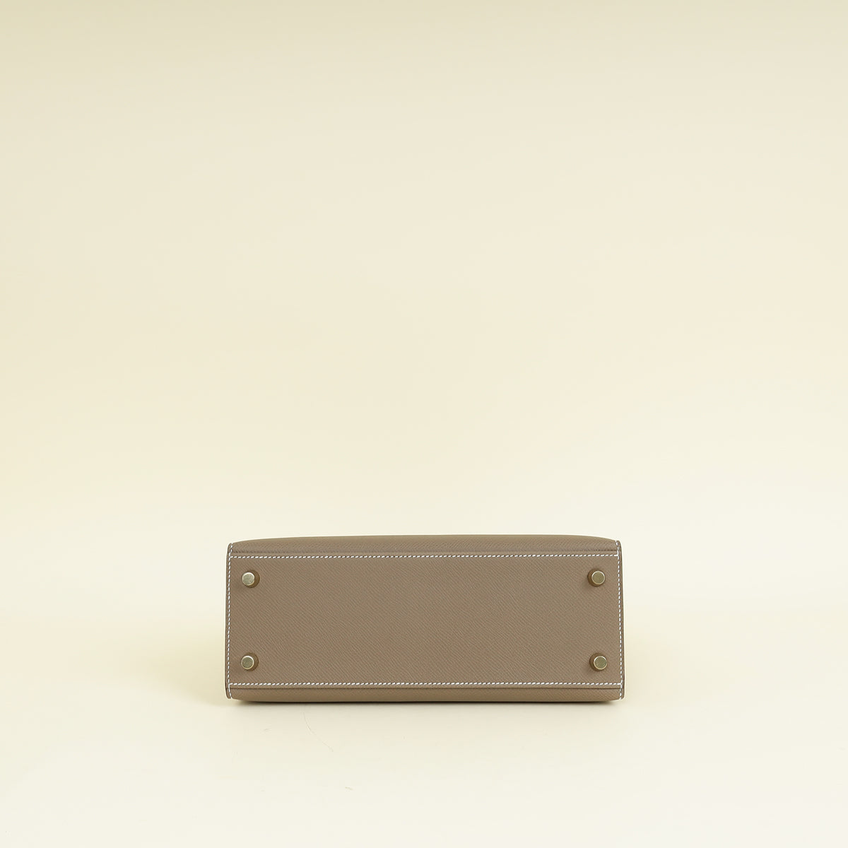 Hermes Etoupe Kelly Sellier 25 Bag