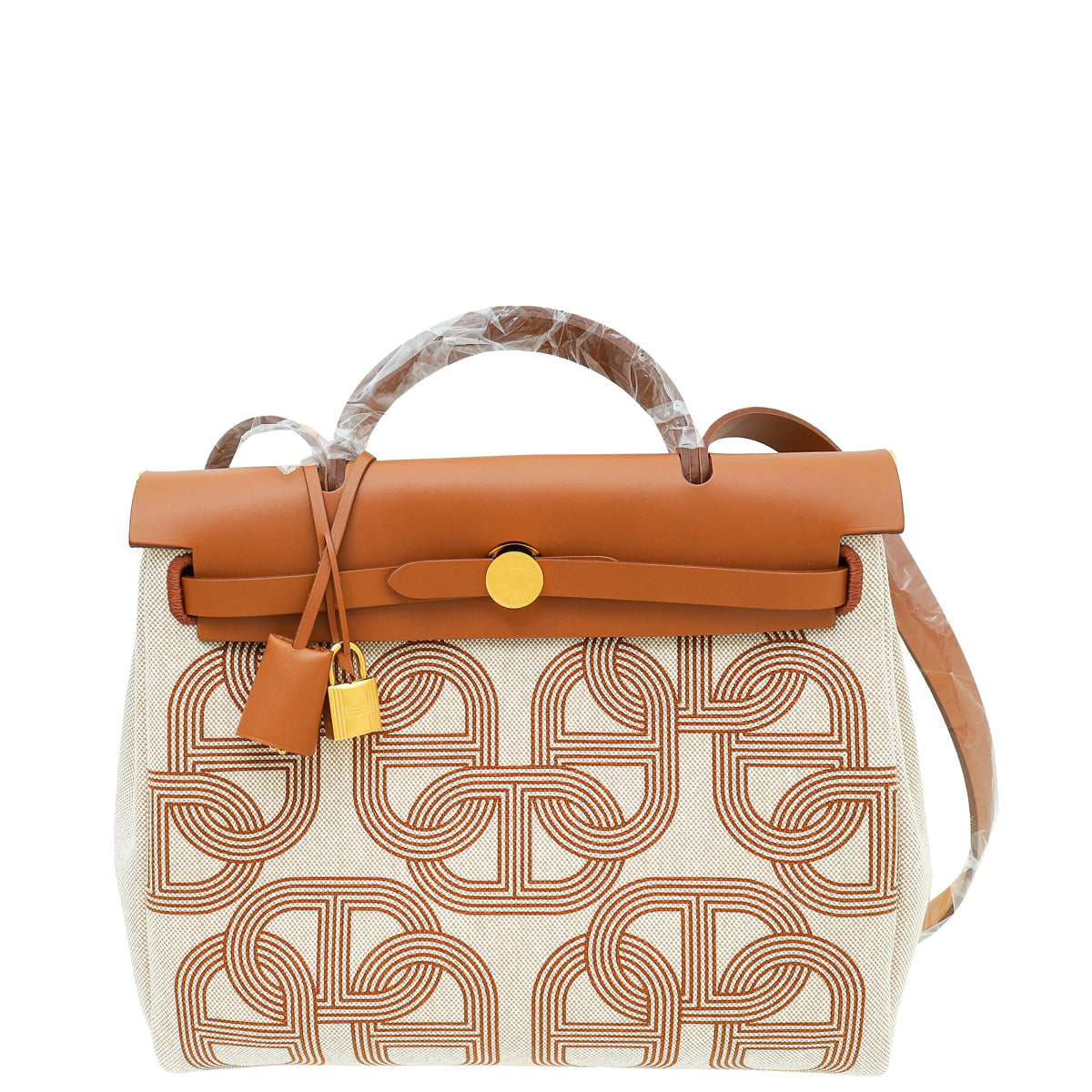 Hermes Bicolor Vache Hunter Chaine D'Ancre Herbag 31 PM Bag-Hermes-THE CLOSET