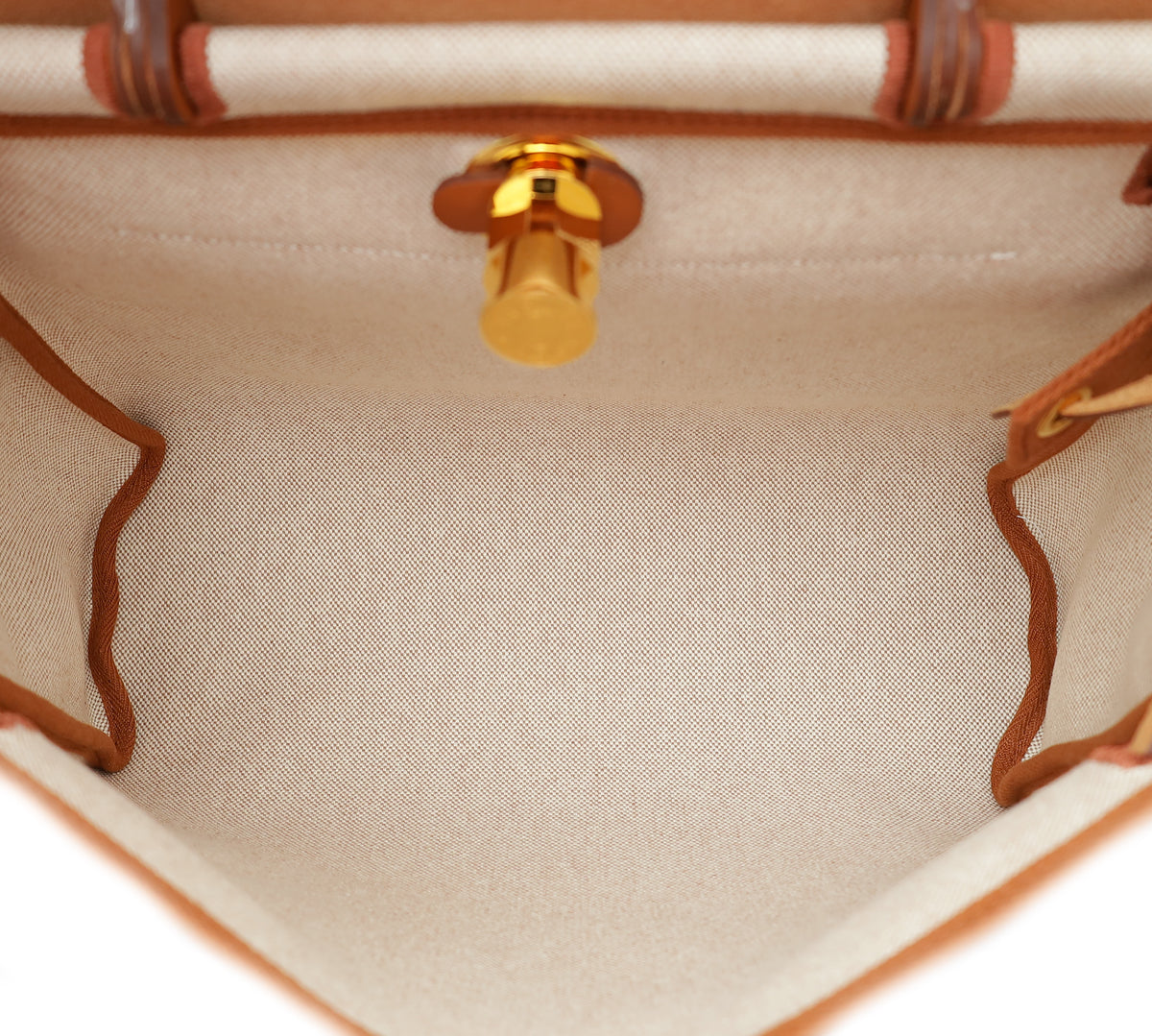 Hermes Bicolor Vache Hunter Chaine D'Ancre Herbag 31 PM Bag