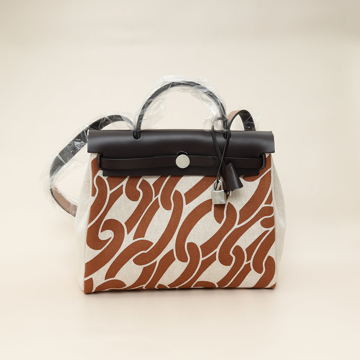 Hermes Multicolor Herbag Zip 31 Retourne H PlumeCC Maillons & Co bag