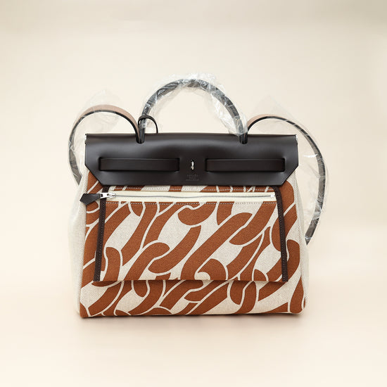 Hermes Multicolor Herbag Zip 31 Retourne H PlumeCC Maillons & Co bag