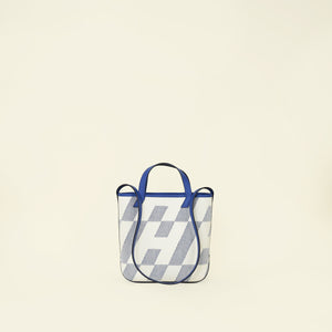 Hermes Bicolor Cabas H En Biais 27 Bag