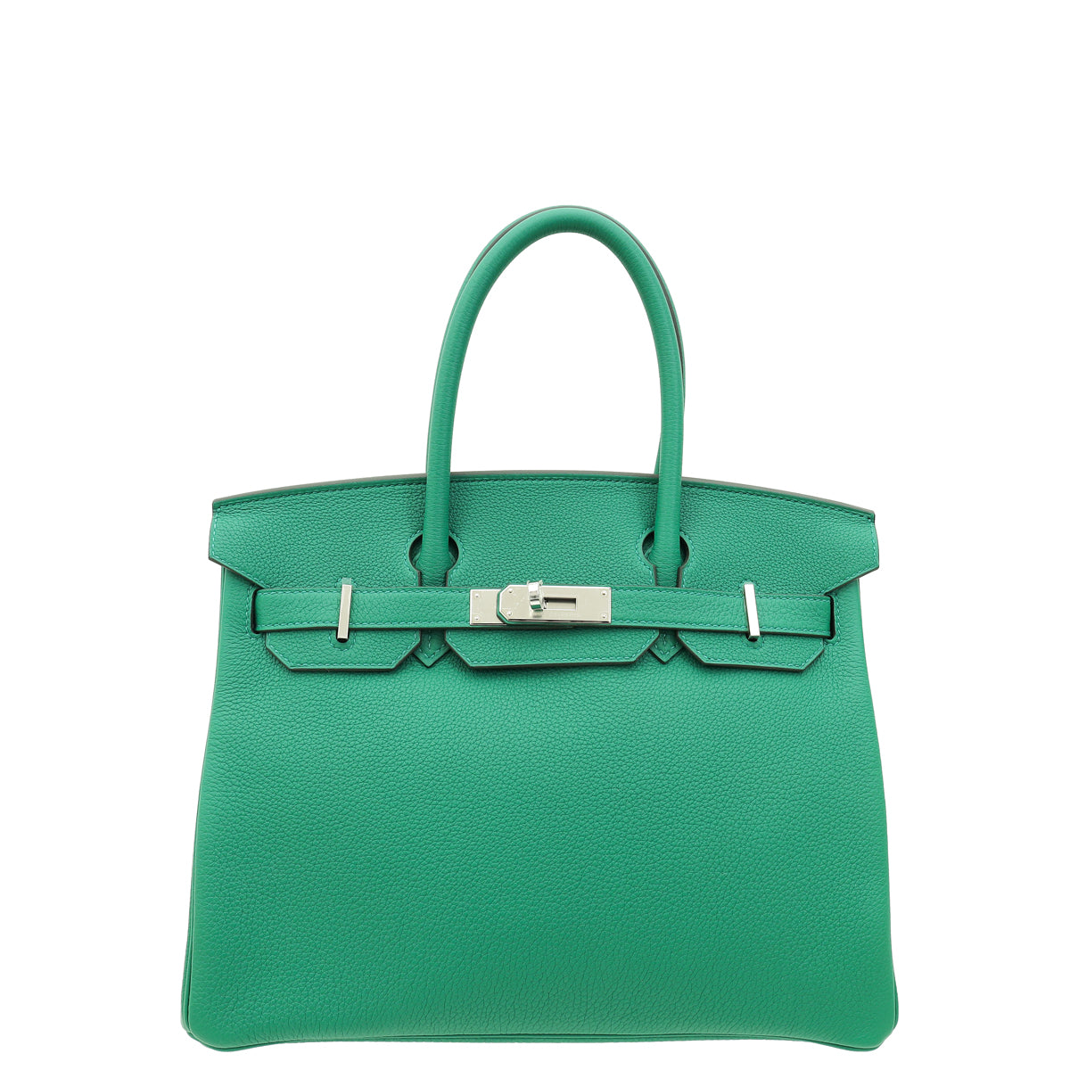 Hermes Vert Jade Birkin 30 Bag