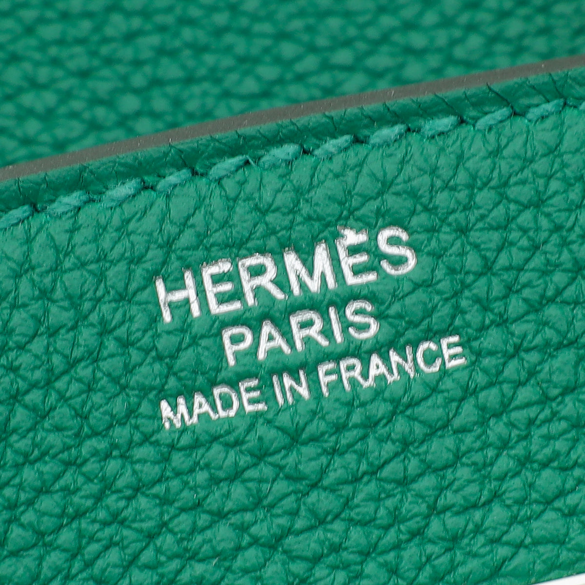 Hermes Vert Jade Birkin 30 Bag