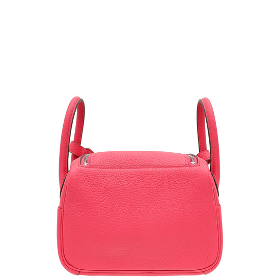 Hermes Bicolor Mini Lindy Verso Bag