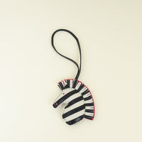 Hermes Bicolor Geegee Savannah Milo Bag Charm