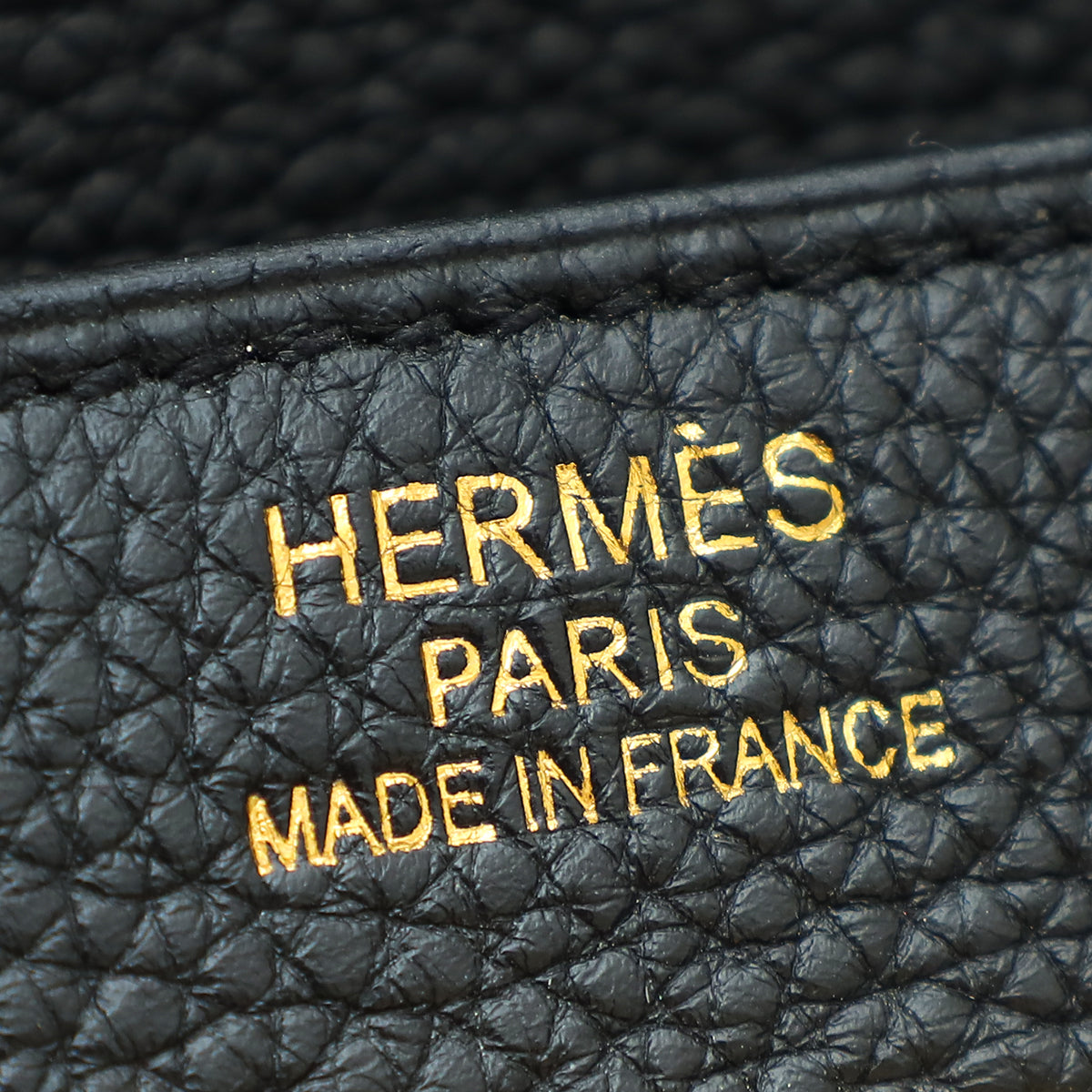 Hermes Noir Birkin 40 Bag