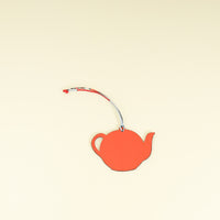 Hermes Bicolor Petit H Teapot Bag Charm
