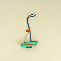 Hermes Multicolor Sail Boat Bag Charm