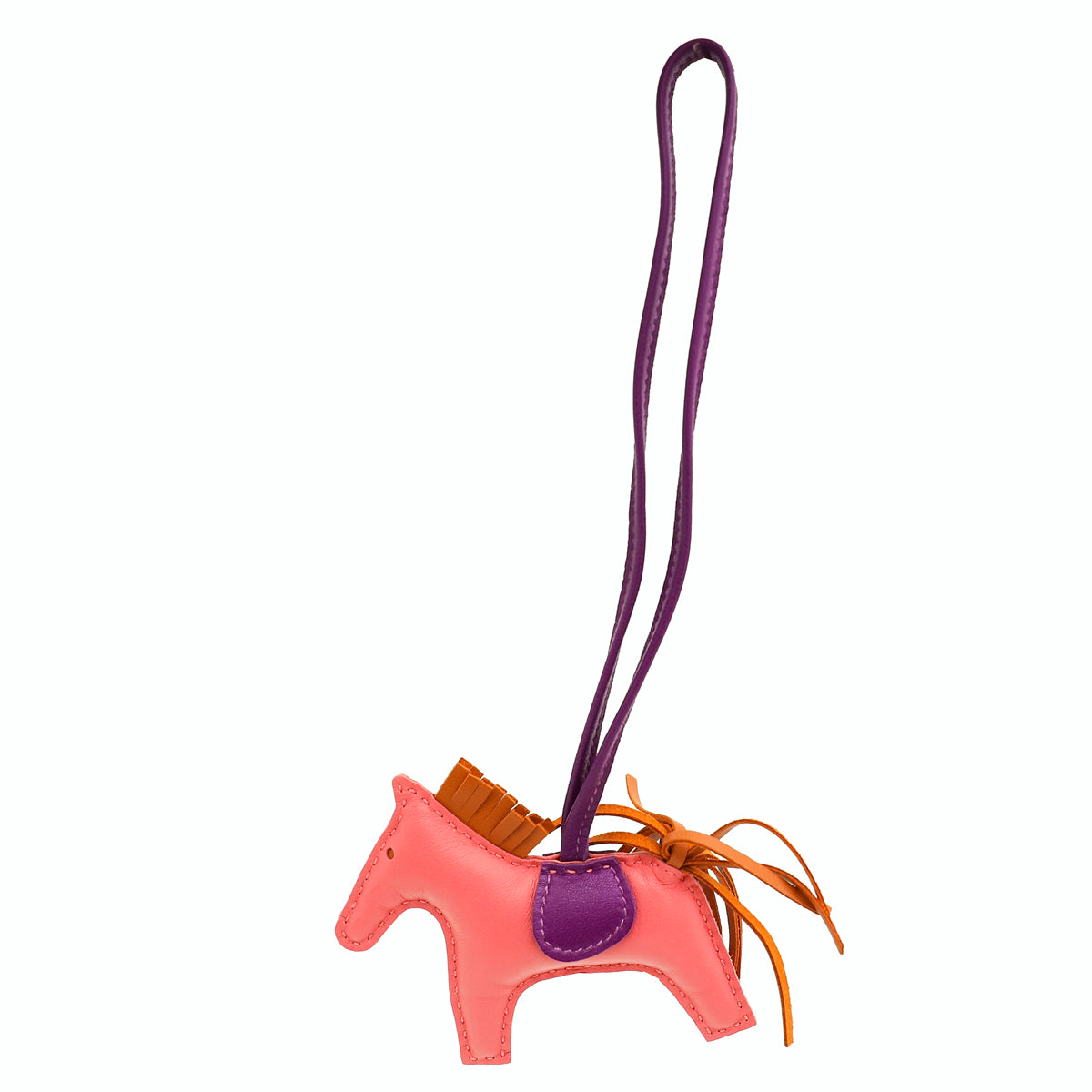 Hermes Tricolor Grigri Rodeo PM Bag Charm-Hermes-THE CLOSET