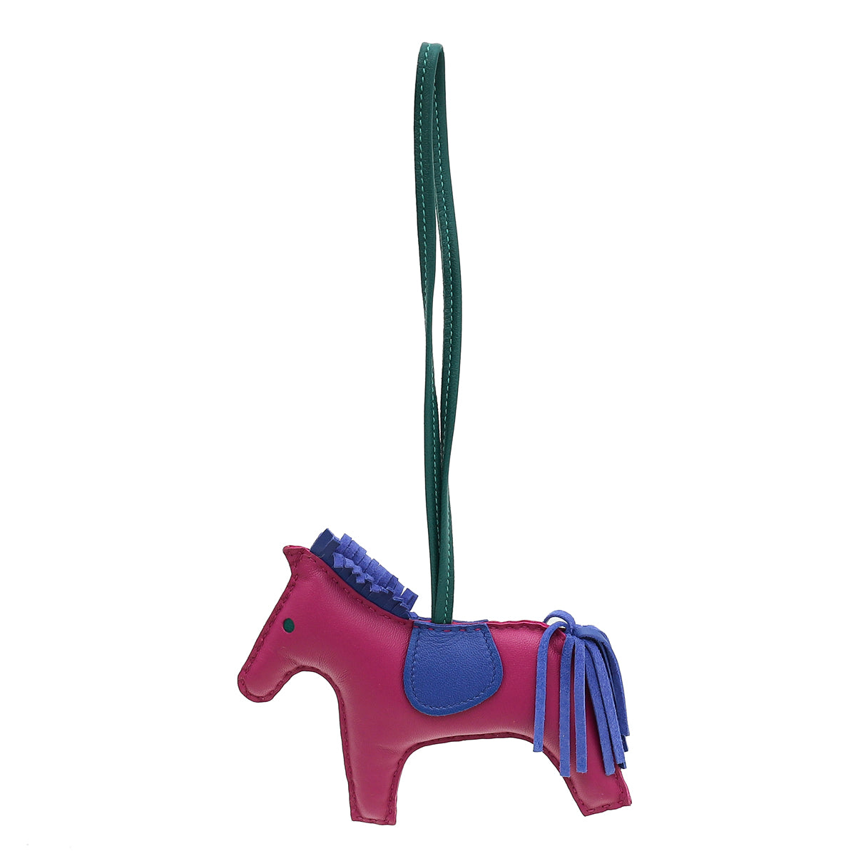 Hermes Tricolor Rodeo Horse MM Swift Bag Charm-Hermes-THE CLOSET