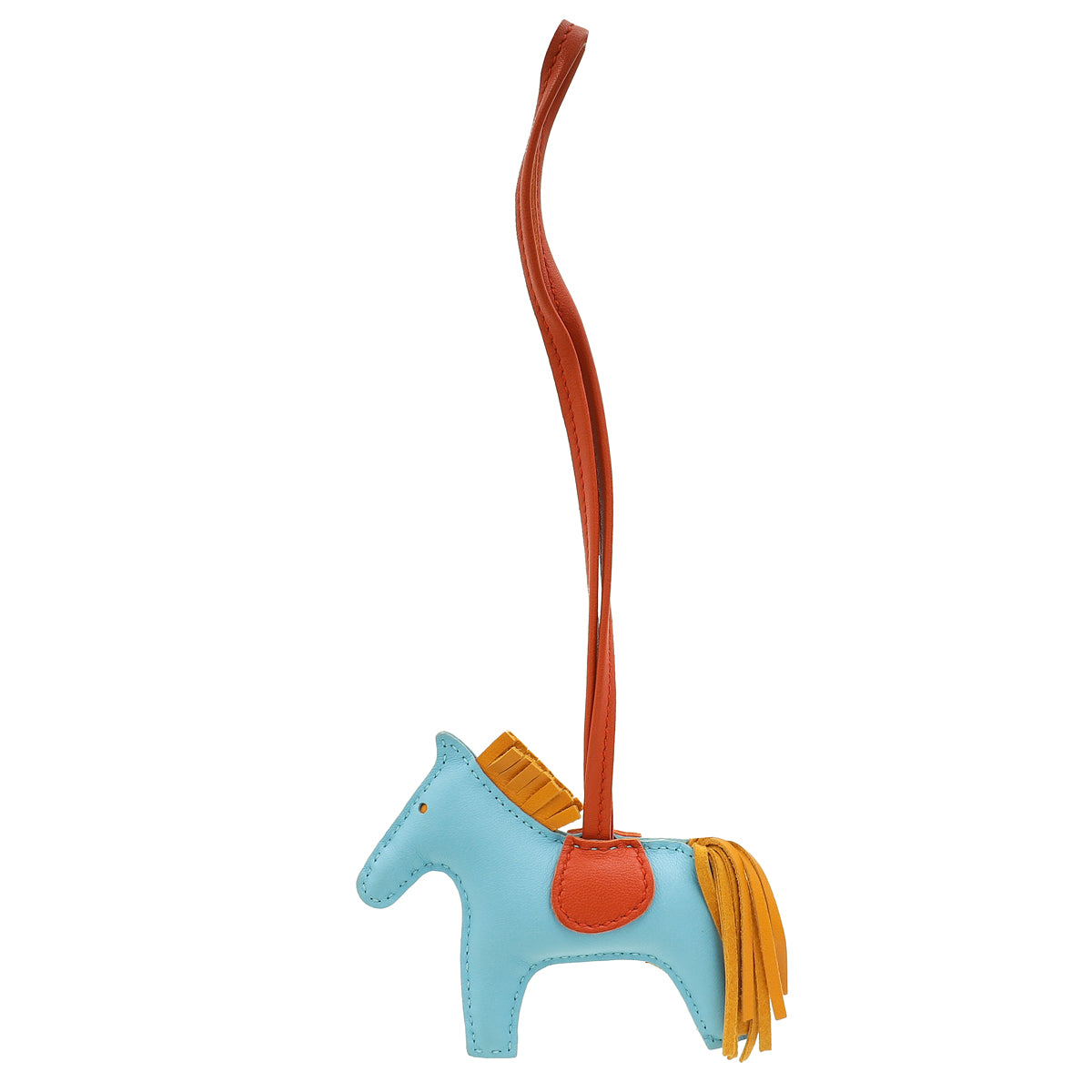 Hermes Tricolor Rodeo PM Bag Charm-Hermes-THE CLOSET