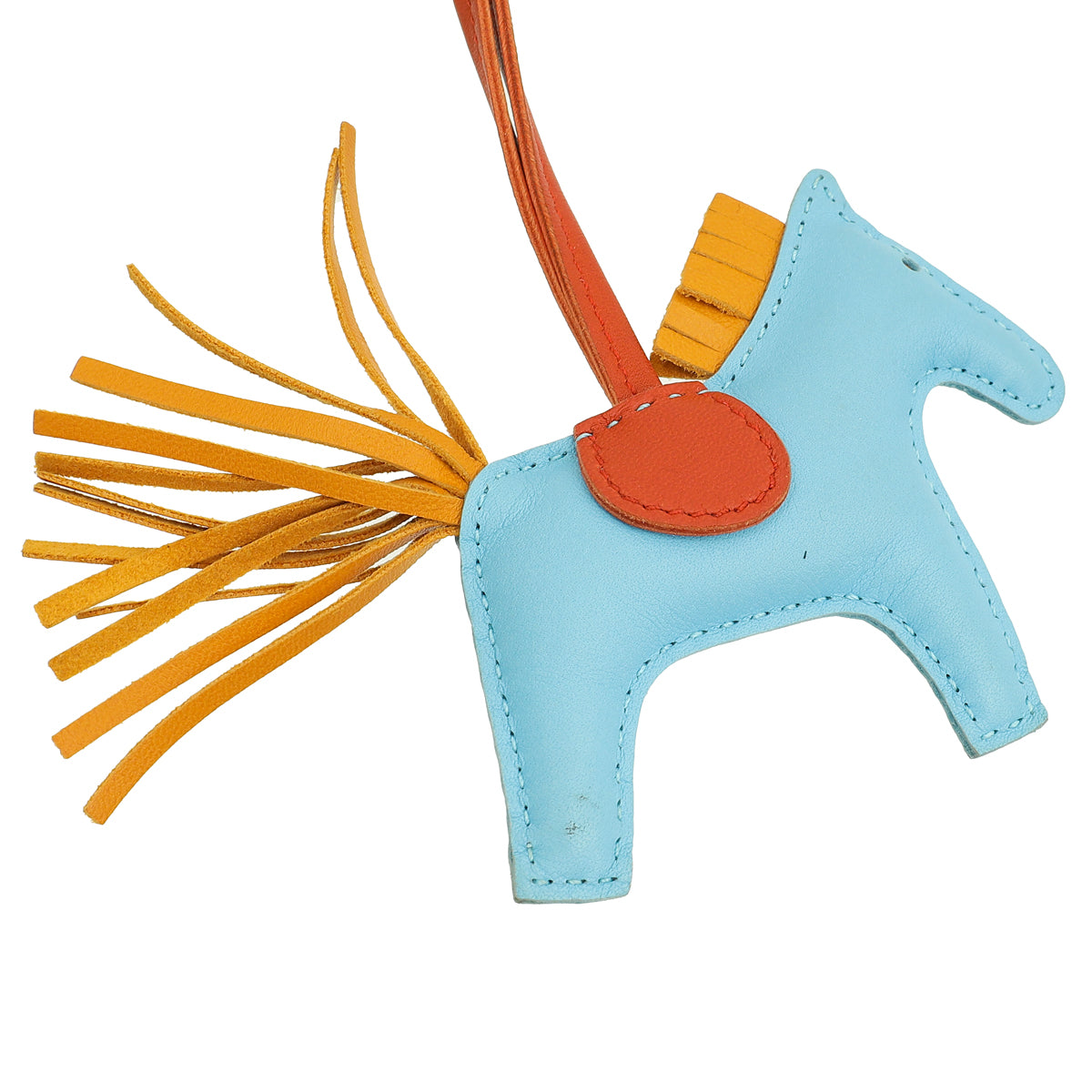 Hermes Tricolor Rodeo PM Bag Charm-Hermes-THE CLOSET