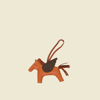 Hermes Bicolor Rodeo Pegase MM Bag Charm