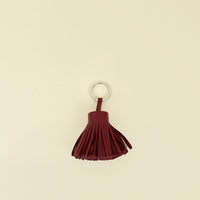 Hermes Rouge Grenat Carmen Key Ring