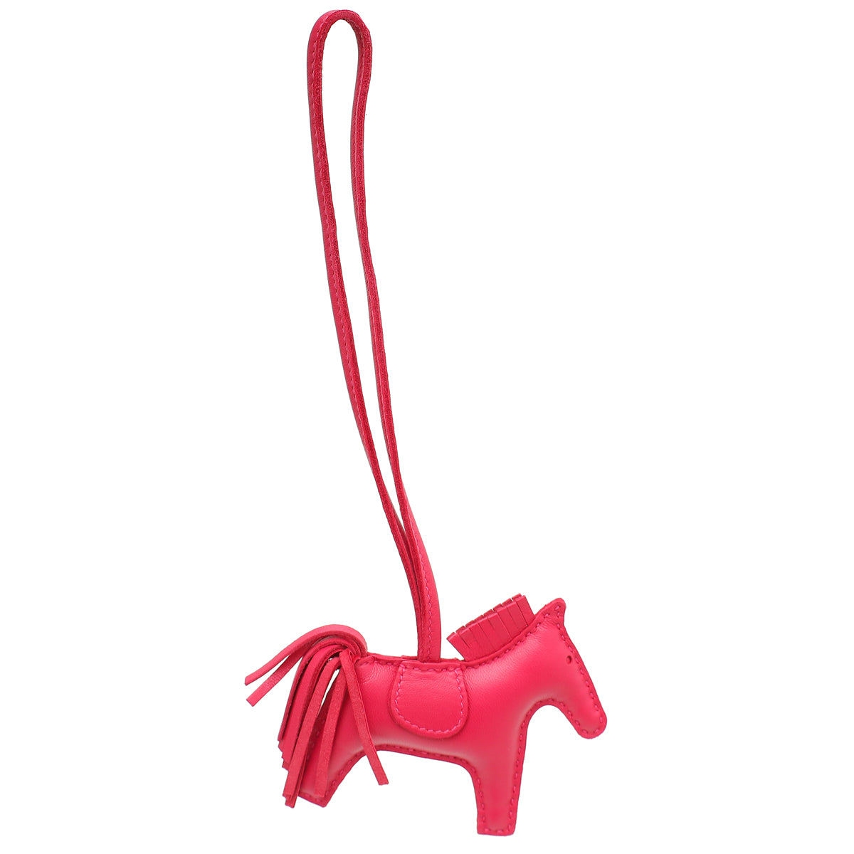 Hermes Rose Mexico Grigri Rodeo Bag Charm-Hermes-THE CLOSET