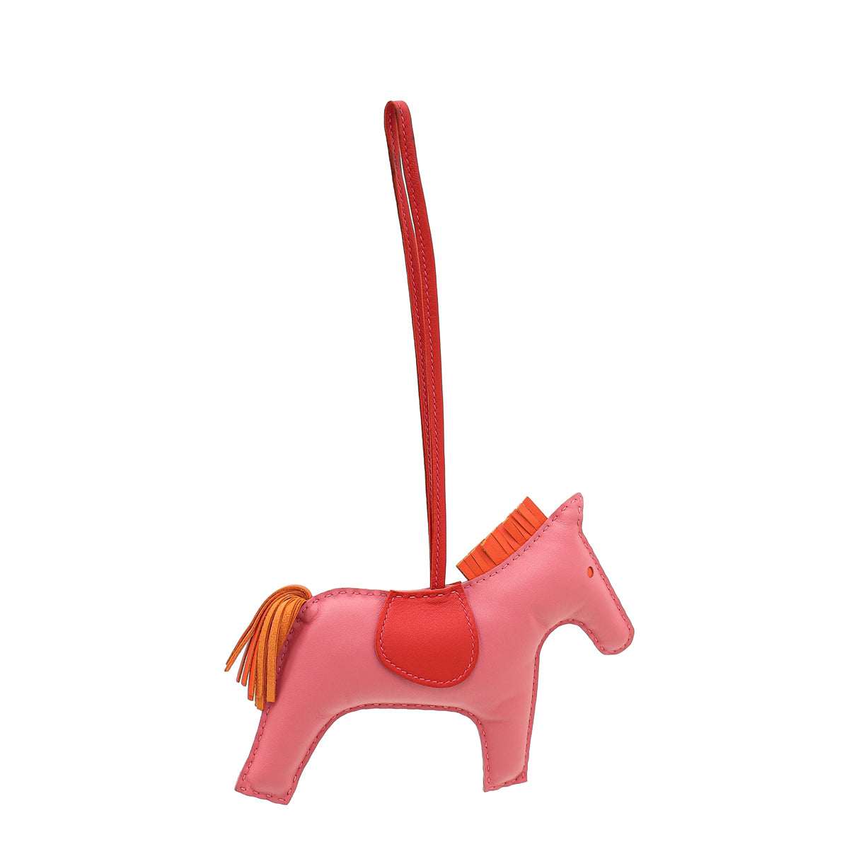 Hermes Tricolor Grigri Rodeo GM Bag Charm-Hermes-THE CLOSET