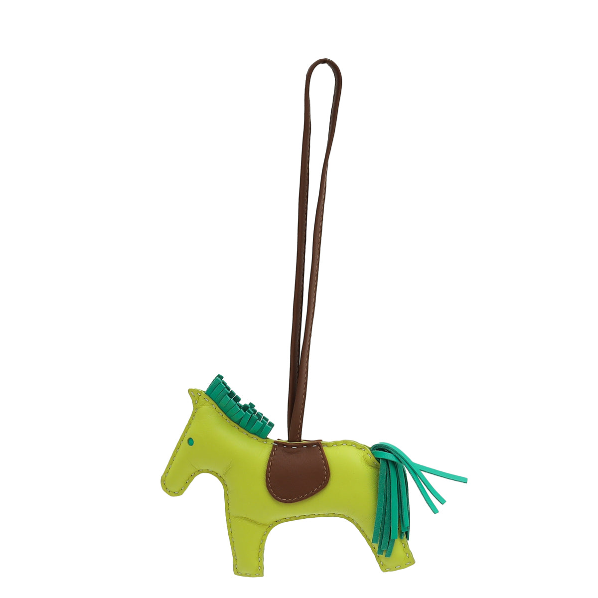 Hermes Tricolor Rodeo MM Bag Charm-Hermes-THE CLOSET