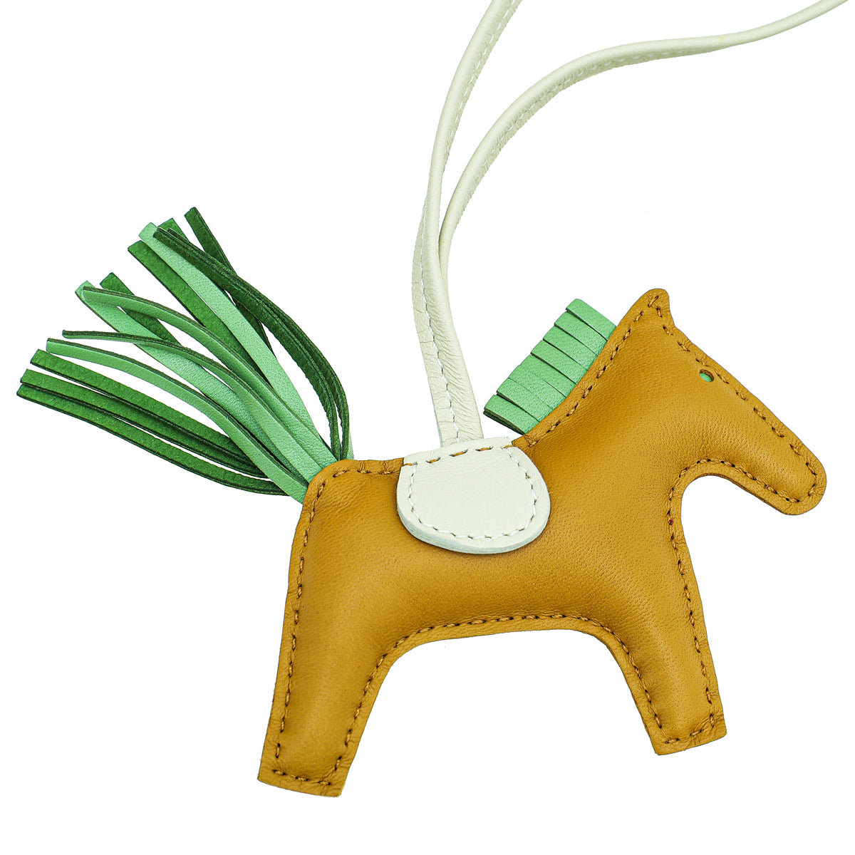 Hermes Tricolor Grigri Rodeo PM Bag Charm-Hermes-THE CLOSET